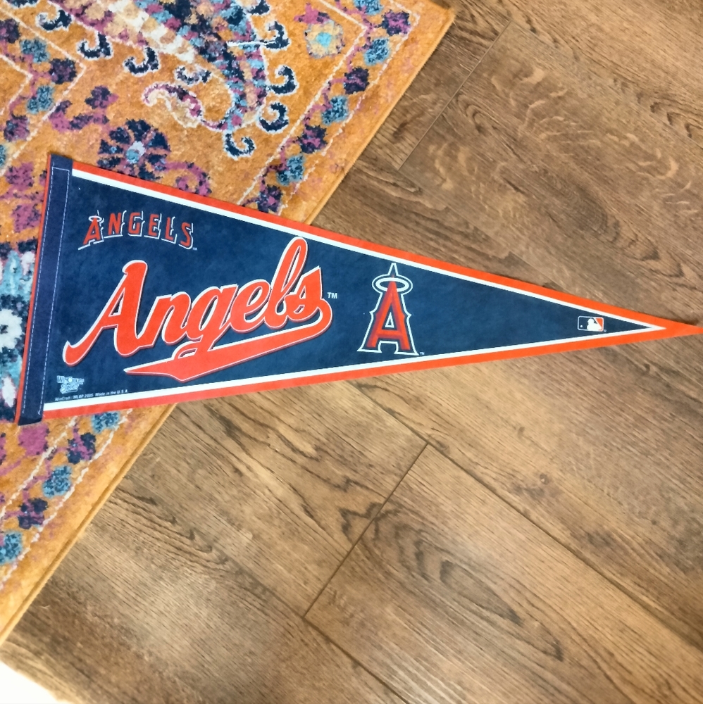 2005 Los Angeles Angels MLB Win Craft USA team banner flag